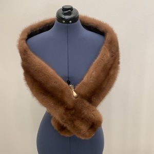 Vintage fur stole